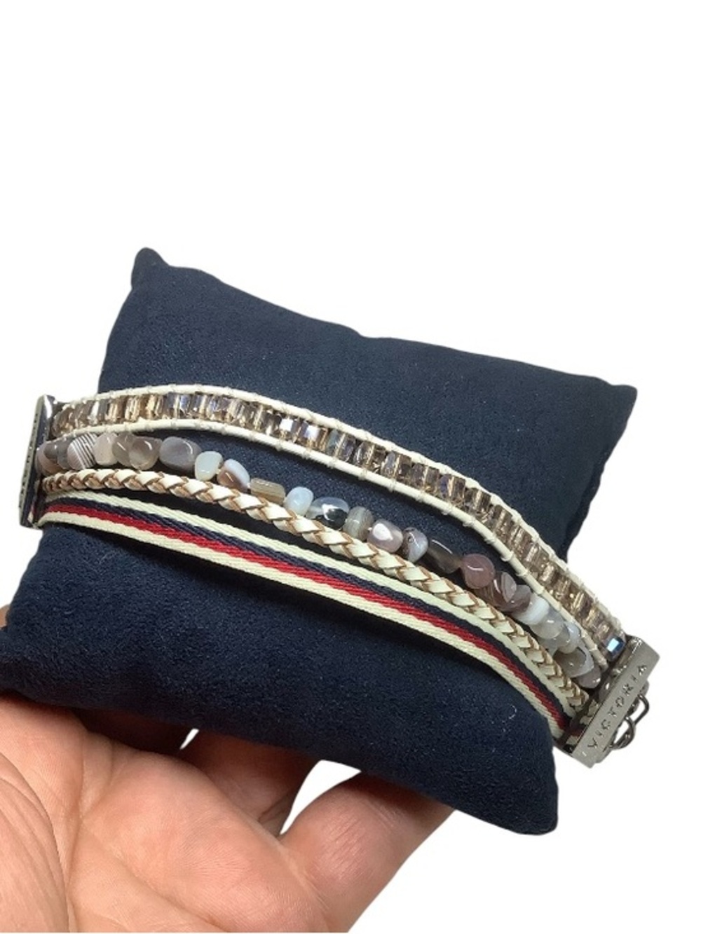 Victoria Emerson Multi- strand  Beaded Bracelet